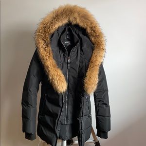 Black winter coat